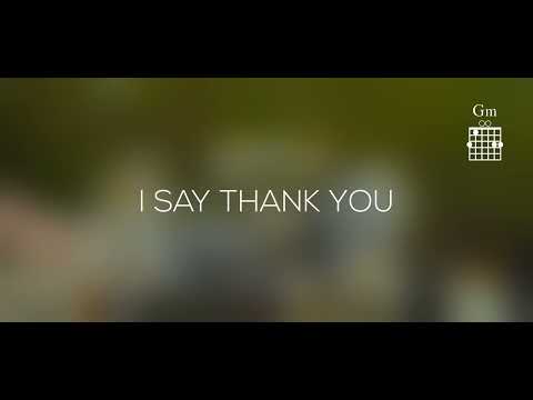i say thank you - Lyric Video - Regina Reznick