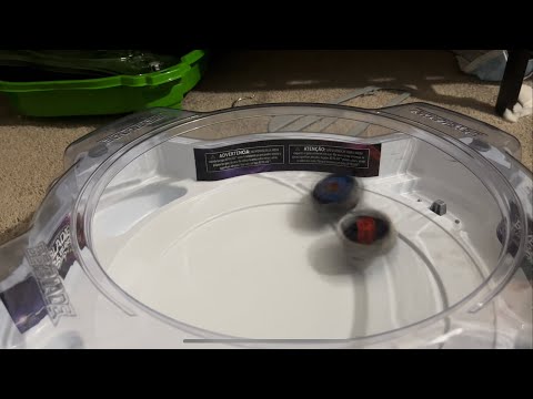 Speedy Time Controller Vs. Lead Warrior  Chronos Sakudo Vs Strike Alpha. Lego Beyblade Battle