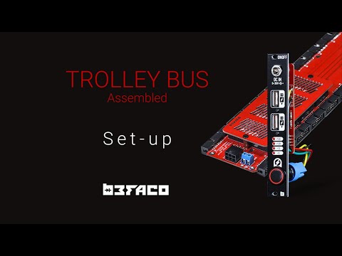 Trolley Bus assembled - Set up