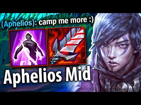The optimal way to play Aphelios mid
