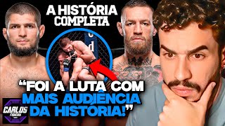 KHABIB X MCGREGOR, A HISTÓRIA COMPLETA DESSA RIVALIDADE! | REACT UFC