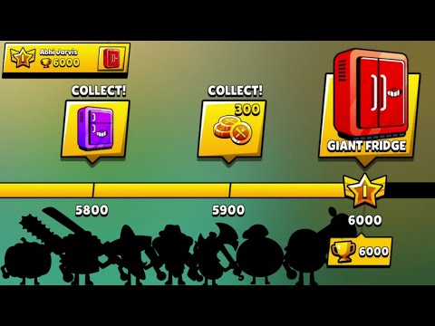 Food Gang Trophy Road Completed 6000 Trophies All Characters Unlocked