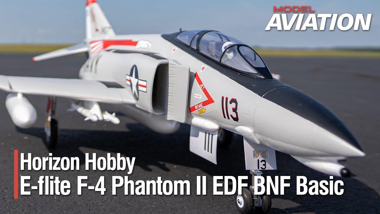 E-flite F-4 Phantom II 80mm EDF BNF Basic Review - Model Aviation