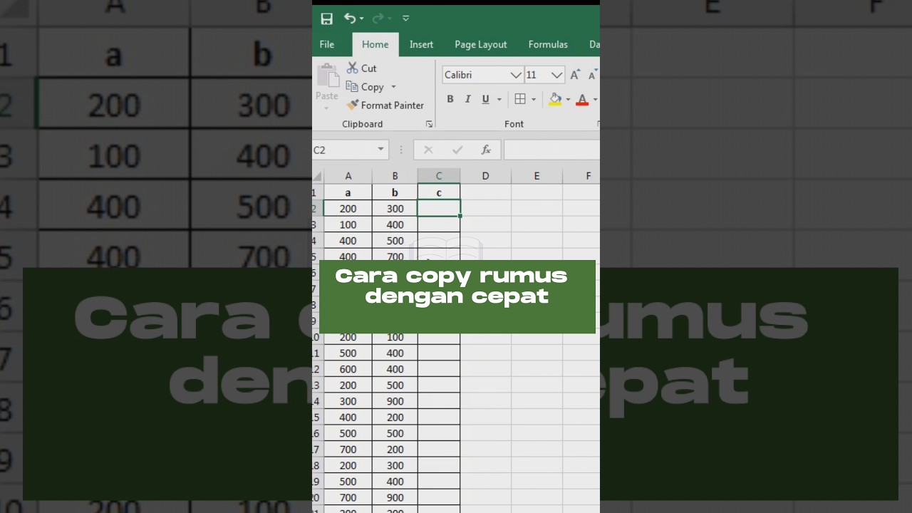 How to copy formulas quickly | Excel Tips