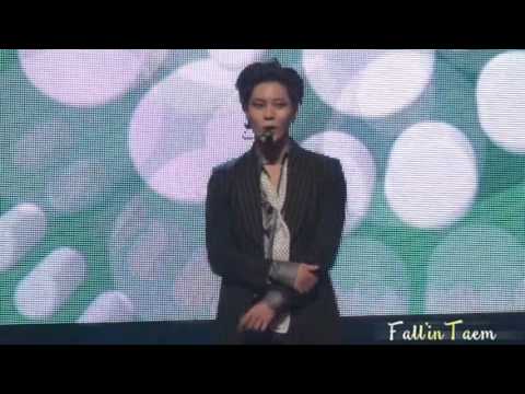 [Fall'in Taem]151011 제주 The ShowKACE 03 MC 태민