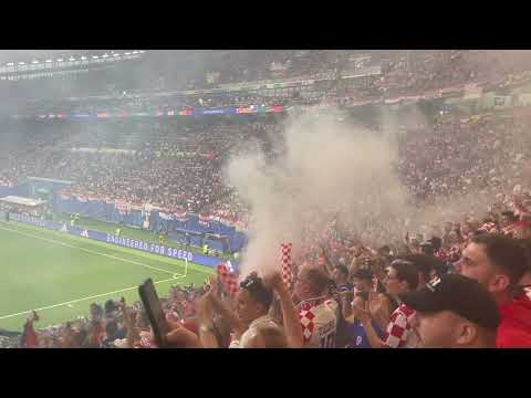 Hrvatska 🇭🇷 vs. Italija 🇮🇹 u Leipzigu (24.06.2024) - Hrvatski navijači