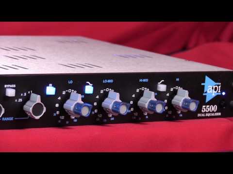 API 5500 Dual 4-Band Equalizer 2007 - 2019 - Black image 6