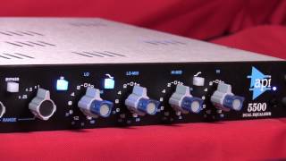 Video thumbnail for The API 5500 Equalizer Review by Doctor Mix