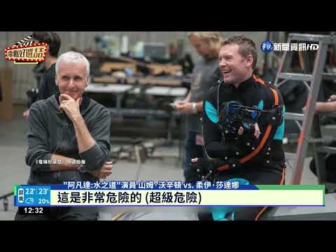 電影"阿凡達:水之道" 凱特溫斯蕾憋氣破紀錄