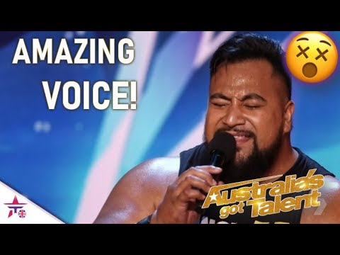 Eddie Williams: Strongest Man On Earth SHOCKS With A Singing Audition!????| Australia's Got Talent 2019