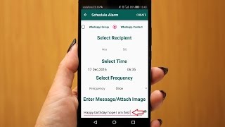 How to Send Scheduled WhatsApp Messages (Easy No Root)