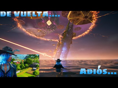 FORTNITE CAPÍTULO 3..DE VUELTA (Ultimos momentos del evento)