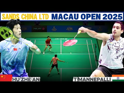 [Men's Singles - QF] Hu Zhe An (CHN) vs Tharun Mannepalli (IND) | Badminton SCMO 2025