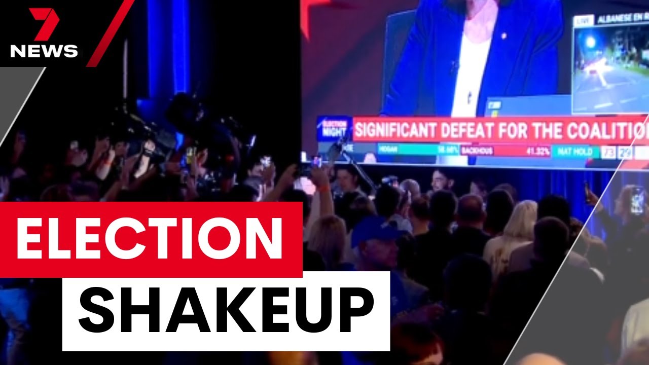 The Australian federal election's dramatic outcome | 7NEWS