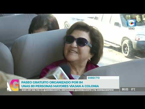 Móvil- Paseo gratuito a Colonia: organizado por la Intendencia de Montevideo