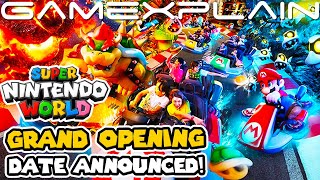 Super Nintendo World Opening Feb 4th, 2021! + Amazing NEW Park & Mario Kart Ride Images Revealed