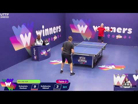 WINners CUP table 2  12.12  Kolomiets Vladimir -  Kulishenko Mikhail  13:00