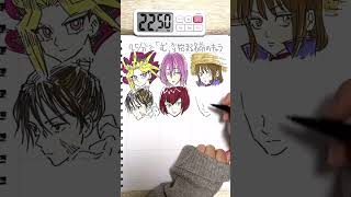 45分で何ができる？『む』から始まる名前のキャラ何人描けるか検証してみた #Shorts