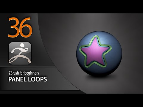 ZBrush for beginners_#36 | Panel Loops