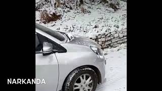 preview picture of video 'Shimla Narkanda Hatu snow road trip in January'