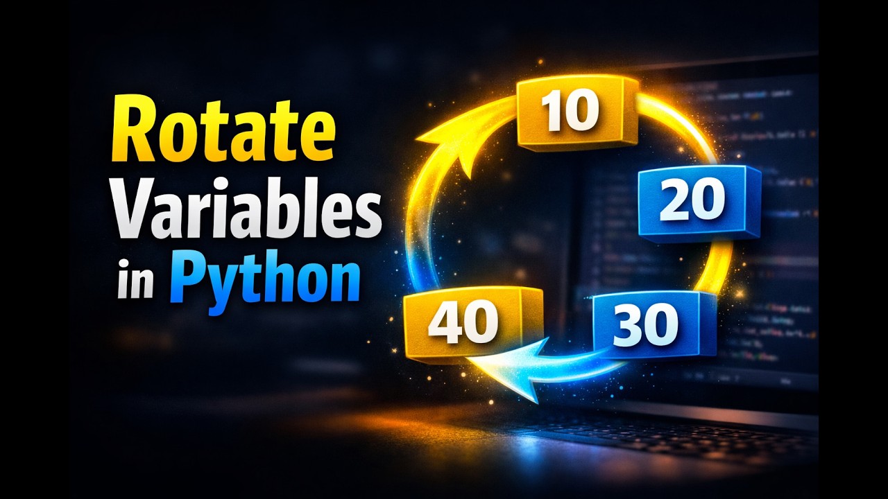 How to Circulate n Variables in Python | Rotate Values Using Lists Circulating n Variables in Python