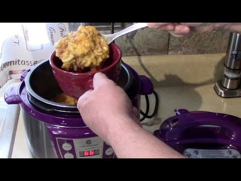 Easy Pressure Cooker Corned Beef Hash Mac Cheese