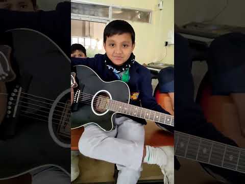 Hertz guitar review | In my school | Model HZA 6000 BK | #hertzmusic #acousticguitar