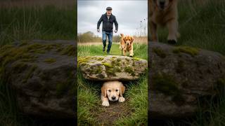 Kindman Rescues Puppy Trapped Under Stone! #humanity #dogs #animals #rescue #pets