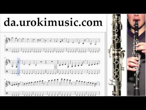 Klarinetundervisning Calvin Harris ft. Rihanna - This Is What You Came For Lektioner Sange Del#1 um