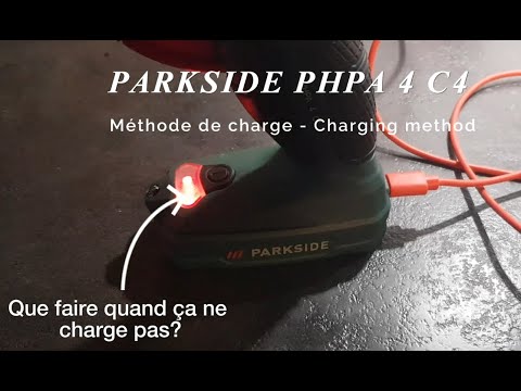 Pistolet colle Parkside PHPA 4 C4 ne charge pas