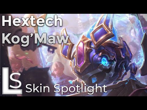 Hextech KogMaw - Skin Spotlight - Hextech Collection - League of Legends - Patch 10.8.1