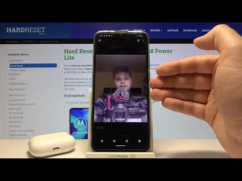 How to Turn Off Selfie Camera Mirror with MOTOROLA Moto G8 Power Lite – Camera Customization