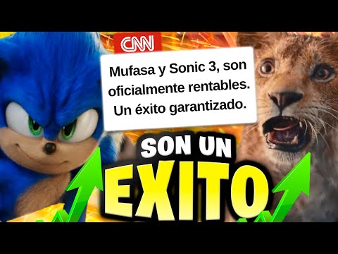 Sonic the Hedgehog 3 y Mufasa se imponen en la taquilla internacional