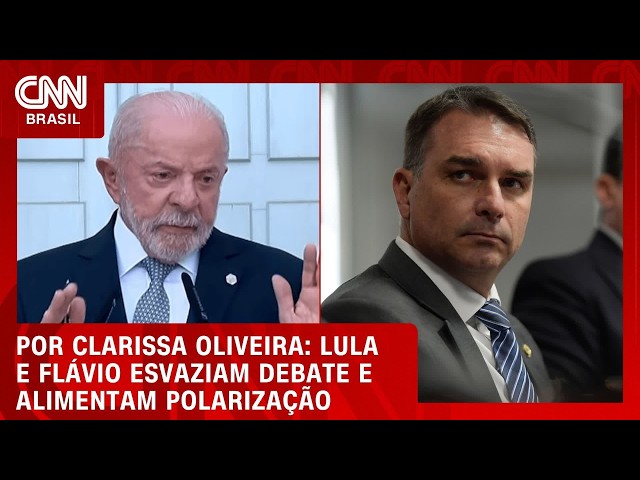 Lula e Flávio esvaziam debate e alimentam polarização | LIVE CNN