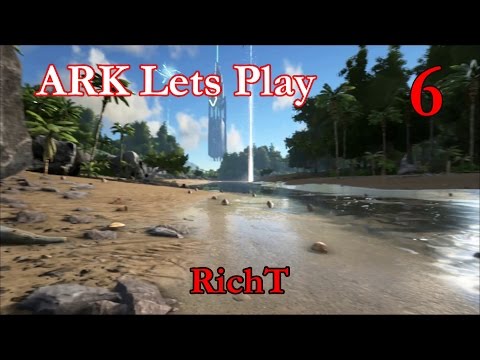 Ark: Survival Evolved - Lets Play EP 6, Carbonemys Taming, Large Storage Box, Setting Up a Farm.