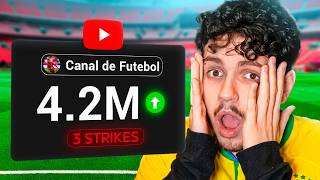 VÍDEOS DE FUTEBOL SEM LEVAR DIREITOS AUTORAIS! (Canal vai cair se não fizer isso)