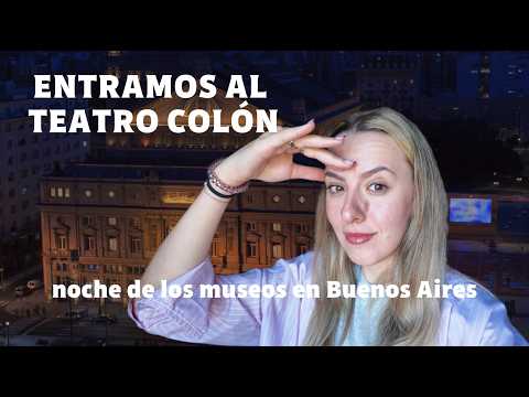 Entramos al Teatro Colón en la Noche de los museos 😱 caos total en Buenos Aires - Soy Epicúrea