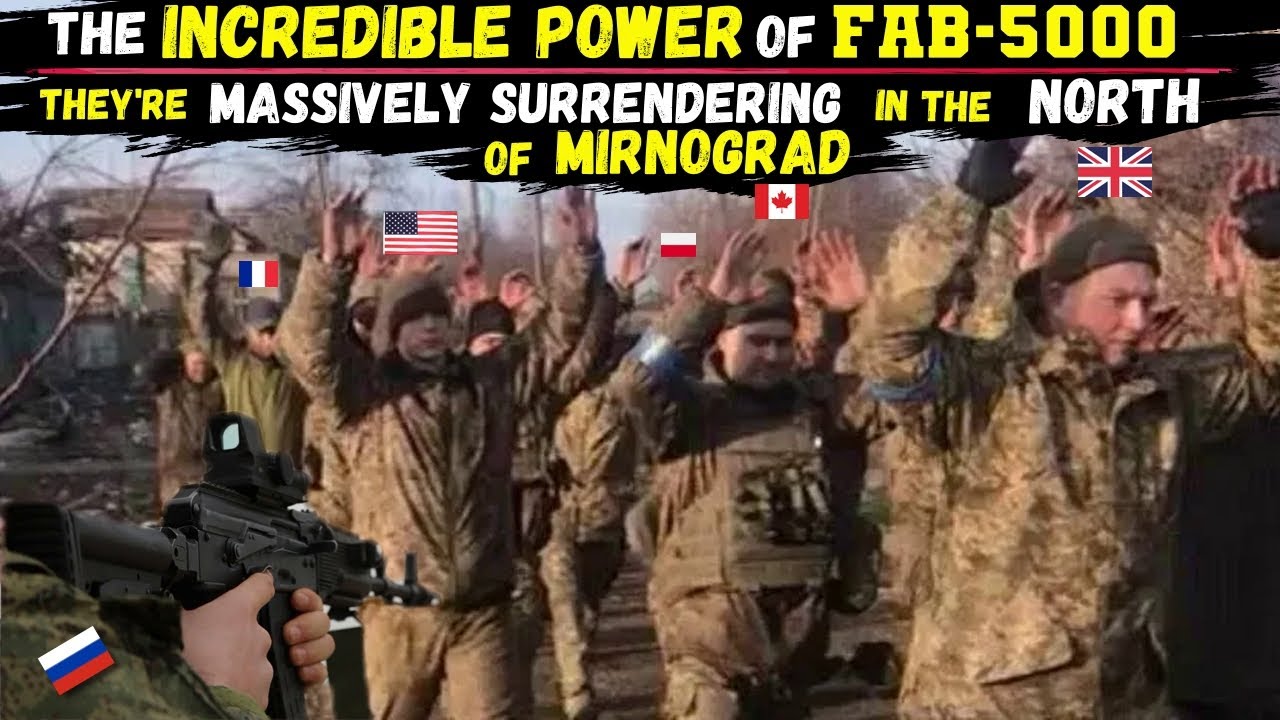 Foreign MERCS Surrendered en MASSE, right after FAB-5000 wiped out an Entire City BLOCK in MIRNOGRAD