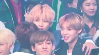 Download lagu 워너워 Jihoon x BTS Taehyung x EXO Baekhyun interaction mp3