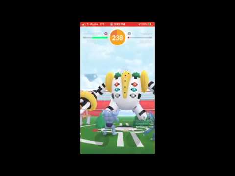 Short Stream Regigigas EX RAID! Pokémon GO