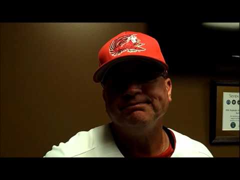 Jacksonville State Baseball Coach Jim Case - 2012 OVC Tournament 1st Round
