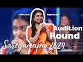 Parvathi Meenakshi Audition Round SAREGAMAPA 2024 Jiya Jale