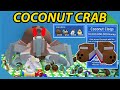 I Unlocked The New Coconut Clogs And Defeat Giant Coconut Crab Boss In Roblox Bee Swarm Simulator