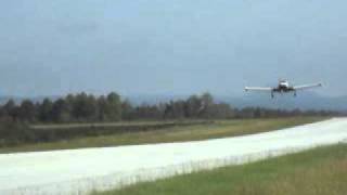 preview picture of video 'BE-33 Debonair take-off from Toccoa, Georgia'