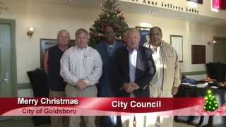 preview picture of video 'Merry Christmas Goldsboro City Council'