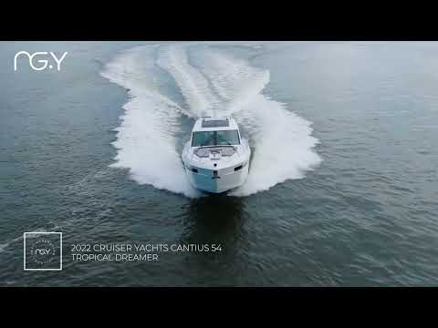 2022 Cruisers Yachts 54 Cantius Tropical Dreamer Video