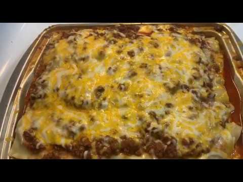 Home made Lasagna with Cottage Cheese