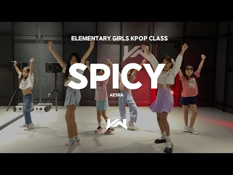 JST ELEMENTARY GIRLS KPOP CLASS I AESPA - SPICY