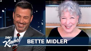 Bette Midler on Getting Vaccinated, Her Vegas Wedding &amp; Johnny Carson Audition