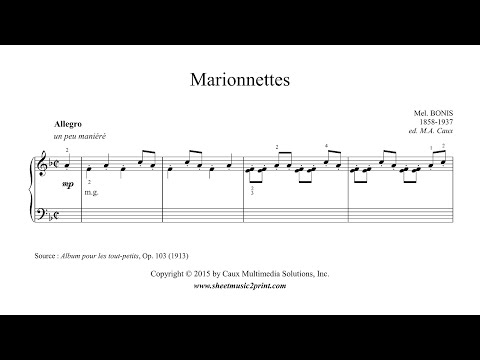 Mel. Bonis : Marionnettes